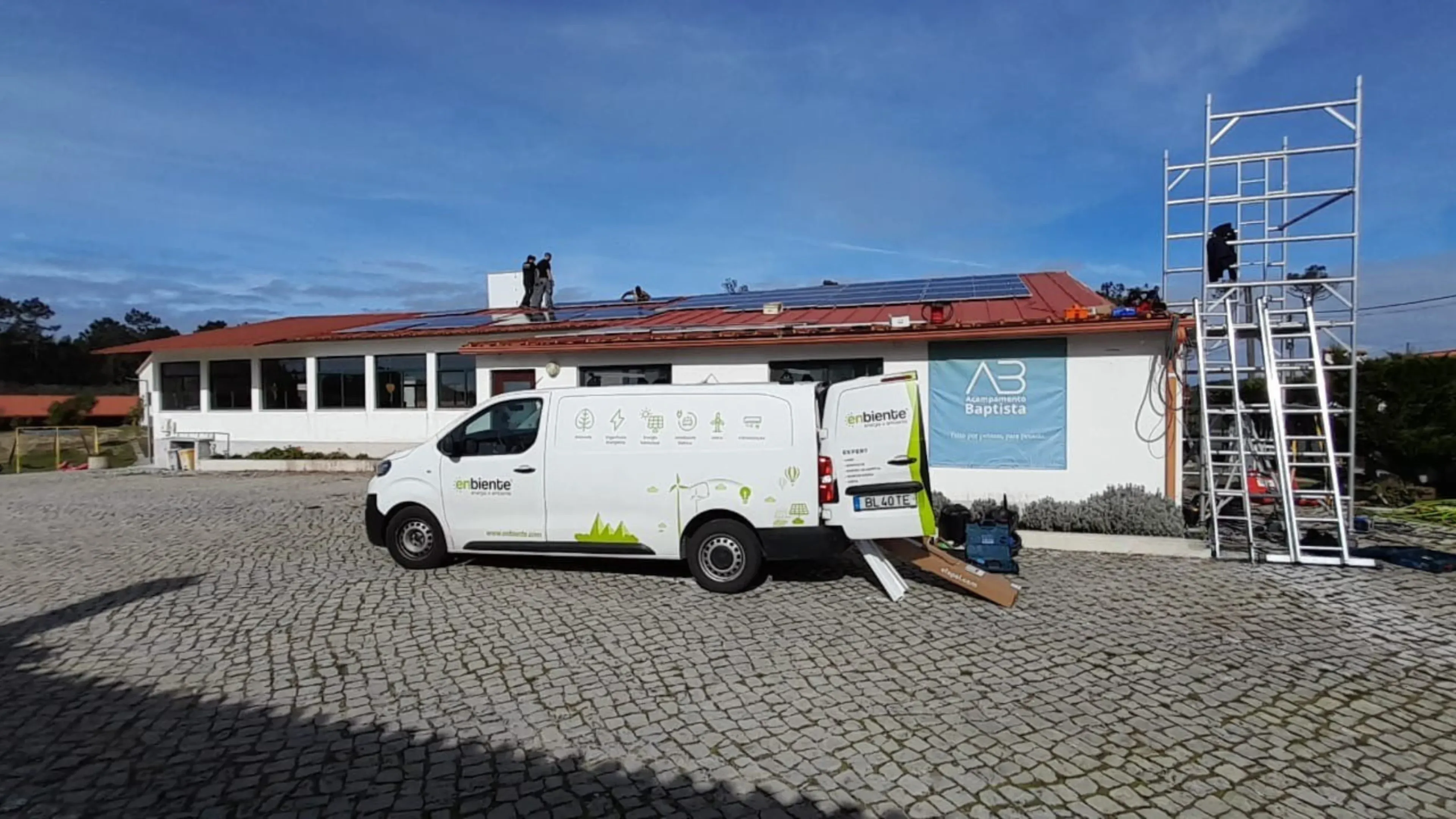Fotovoltaico e carregamento VE num só dia: Acampamento Baptista - foto 1