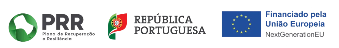 Financiado pela União Europeia, NextGenerationEU. Plano de Recuperação e Resiliência. República Portuguesa.