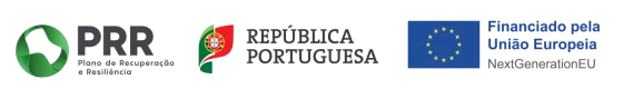 Financiado pela União Europeia, NextGenerationEU. Plano de Recuperação e Resiliência. República Portuguesa.