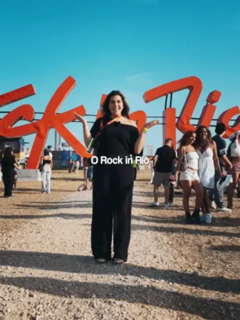 Clipe da Enbiente no Rock in Rio 2026